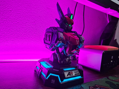 65W GaN Fast Charging Gundam-Style Bust – Wu Chenghou Knight in the Lake Charging Station