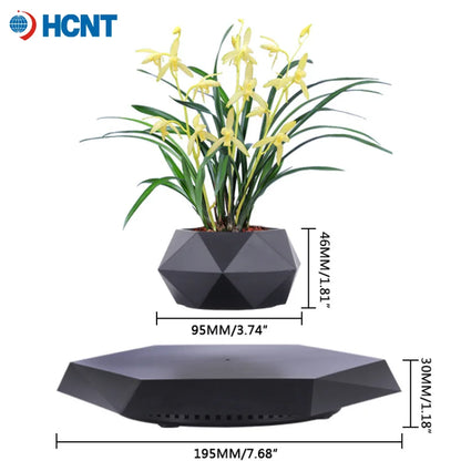 Magnetic Levitating Plant Pot – Floating Rotating Planter for Succulents