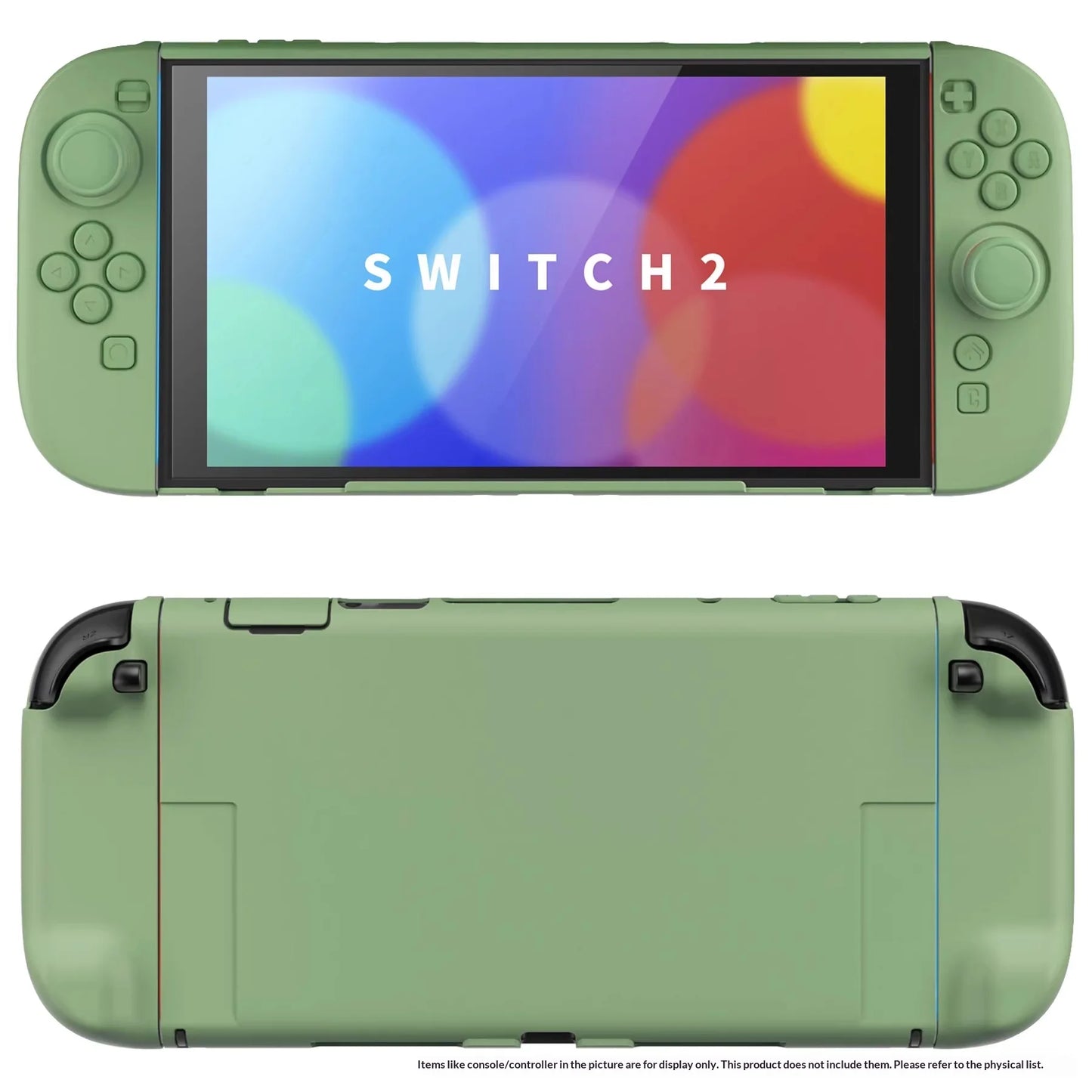 PlayVital Switch 2 Grip Case Hard Shell Protective Cover, Dock-Friendly – Full Wrap, Wear Resistant Design