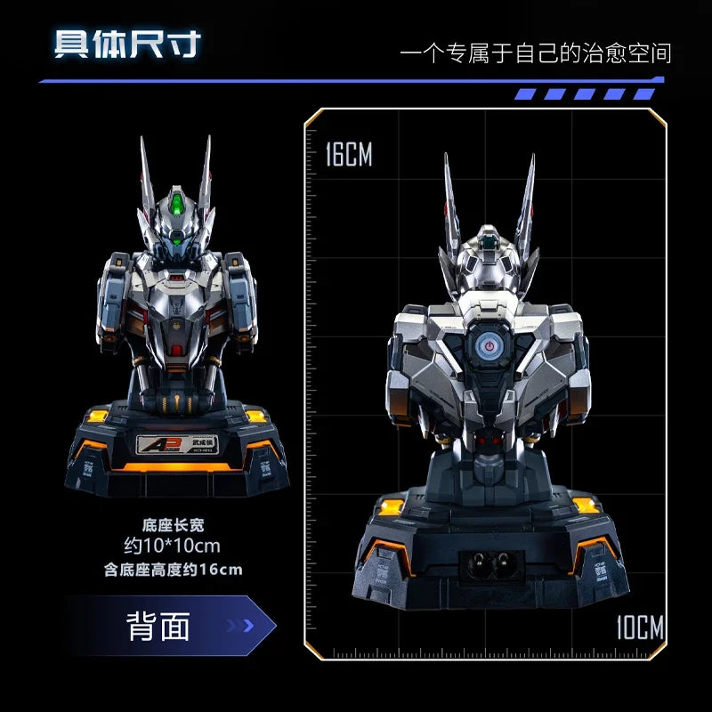 65W GaN Fast Charging Gundam-Style Bust – Wu Chenghou Knight in the Lake Charging Station