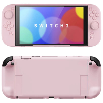 PlayVital Switch 2 Grip Case Hard Shell Protective Cover, Dock-Friendly – Full Wrap, Wear Resistant Design