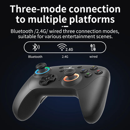 Anbernic RG P01 Wireless RGB Gaming Controller – Hall Effect Multi-Platform Gamepad