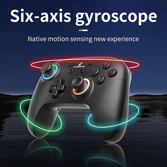 Anbernic RG P01 Wireless RGB Gaming Controller – Hall Effect Multi-Platform Gamepad