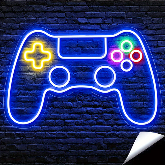 Game Controller Neon LED Wall Light | Gaming Room Wall Neon Lamp
