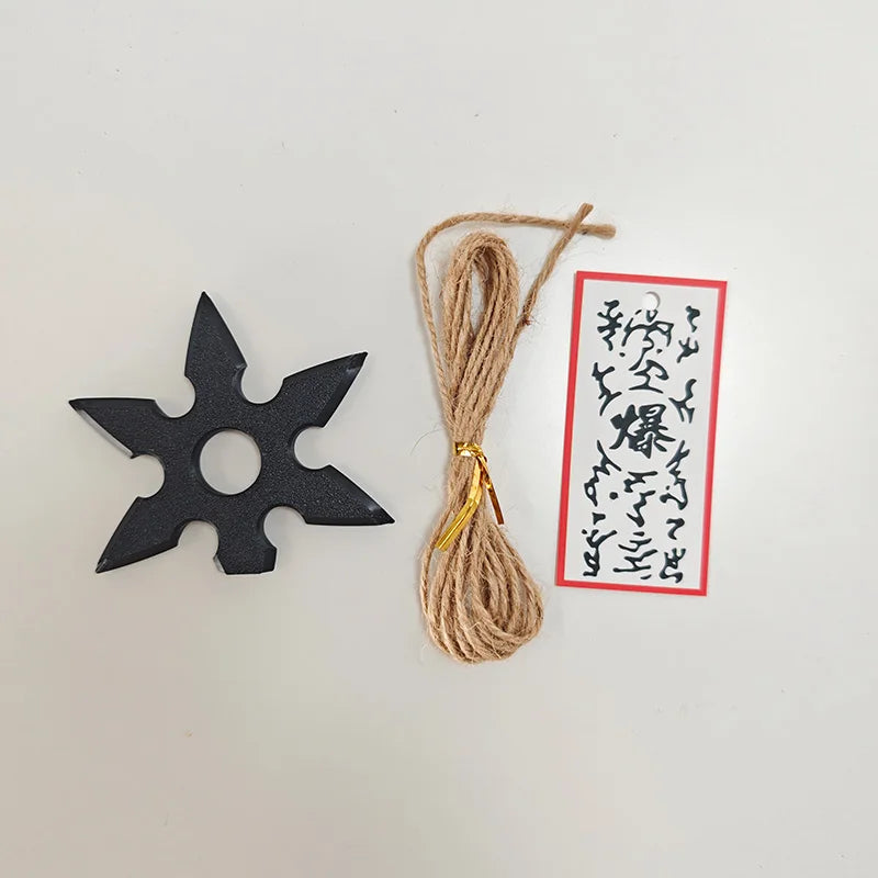 Anime Ninja Kunai & Shuriken Fridge Magnet Set – Anime Cosplay PVC Display Props