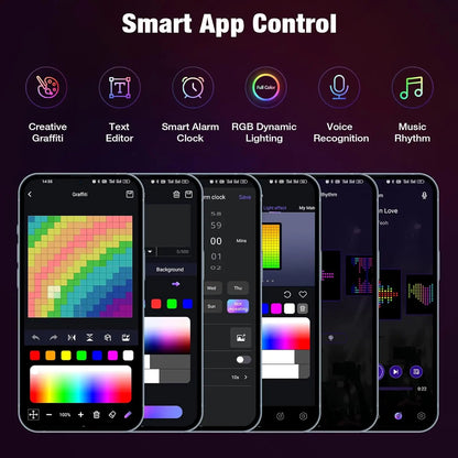 Smart RGB Pixel LED Matrix Display 32x32