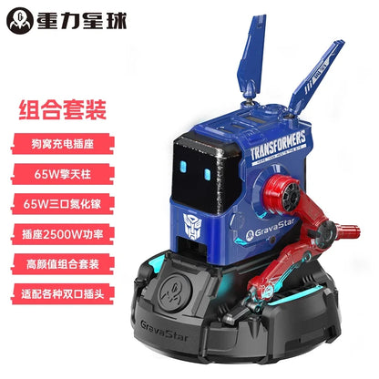 Dog Nitrogen 65W GaN Mecha Charger – Desktop Fast Charging Power Station
