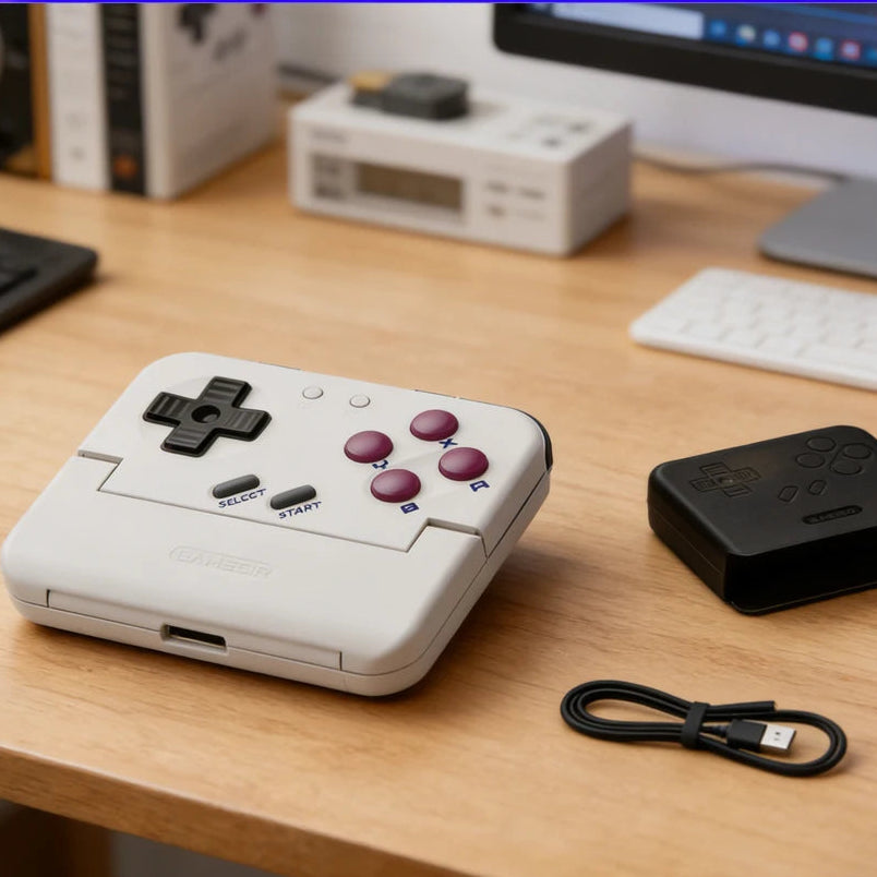 Retro Mini Taco Bluetooth Mobile Controller – Pocket Arcade Gamepad for Android & iOS