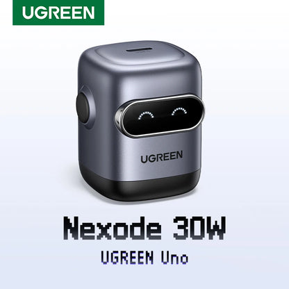 UGREEN GaN Robot Fast Charger | 30W 60W 65W 100W USB-C Power Adapter